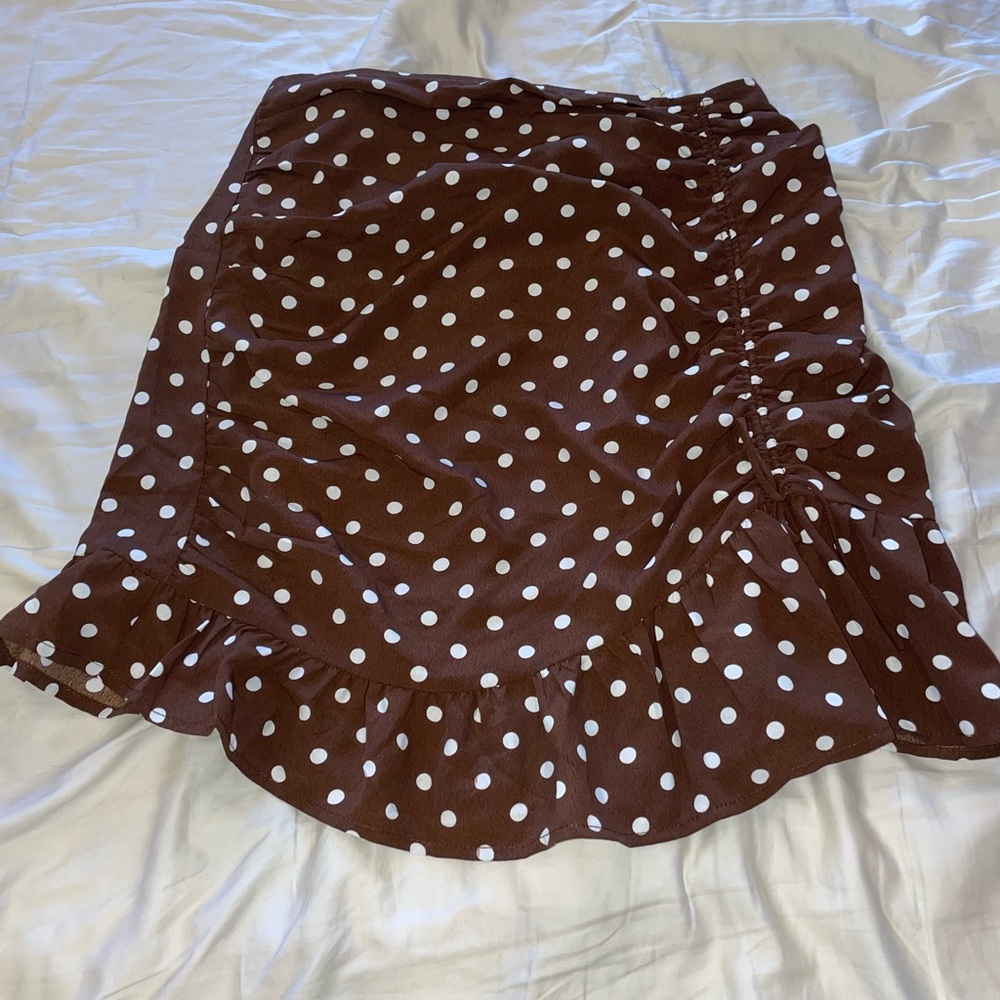 Francesca’s Polka Dot Skirt